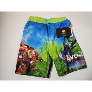 Marvel Avengers Boys Swim Trunks – Size 7